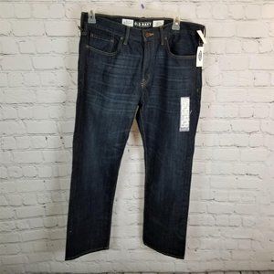 Mens Jeans Old Navy Slim Straight 36×30 NWT